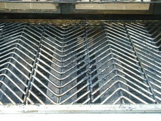 Grill Before Cleaning
