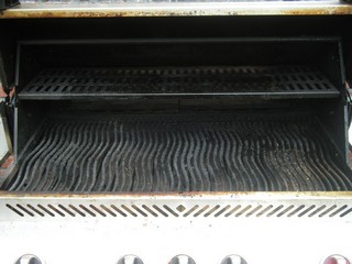 Grill Before Cleaning