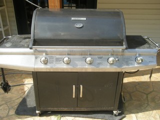 Grill Before Cleaning