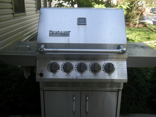 Grill Before Cleaning